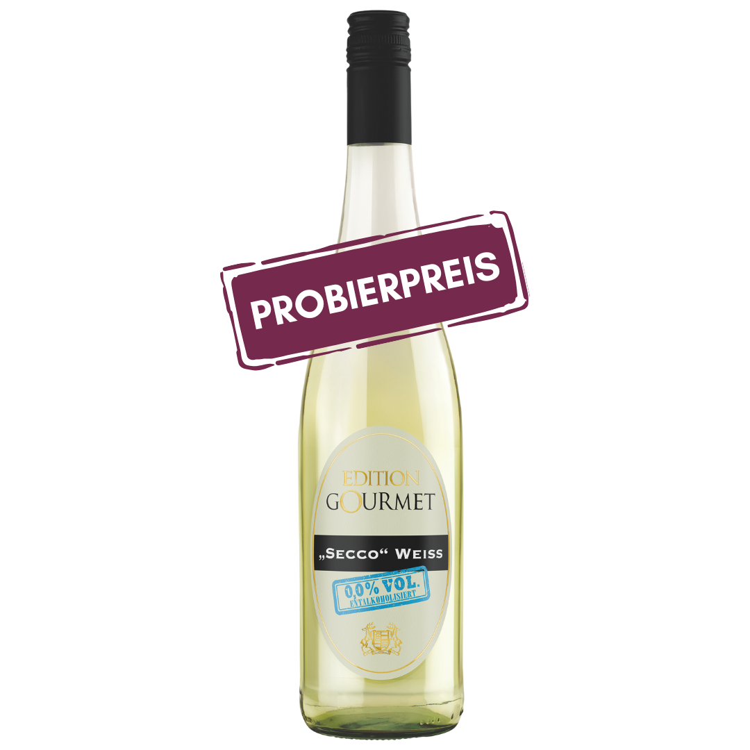 Edition Gourmet Secco 0,0% VOL weiss